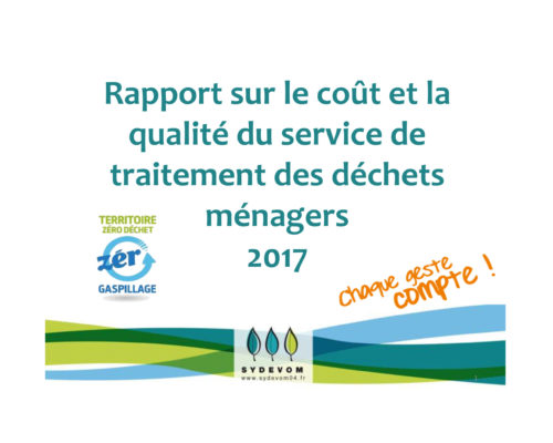 Rapport déchets 2017